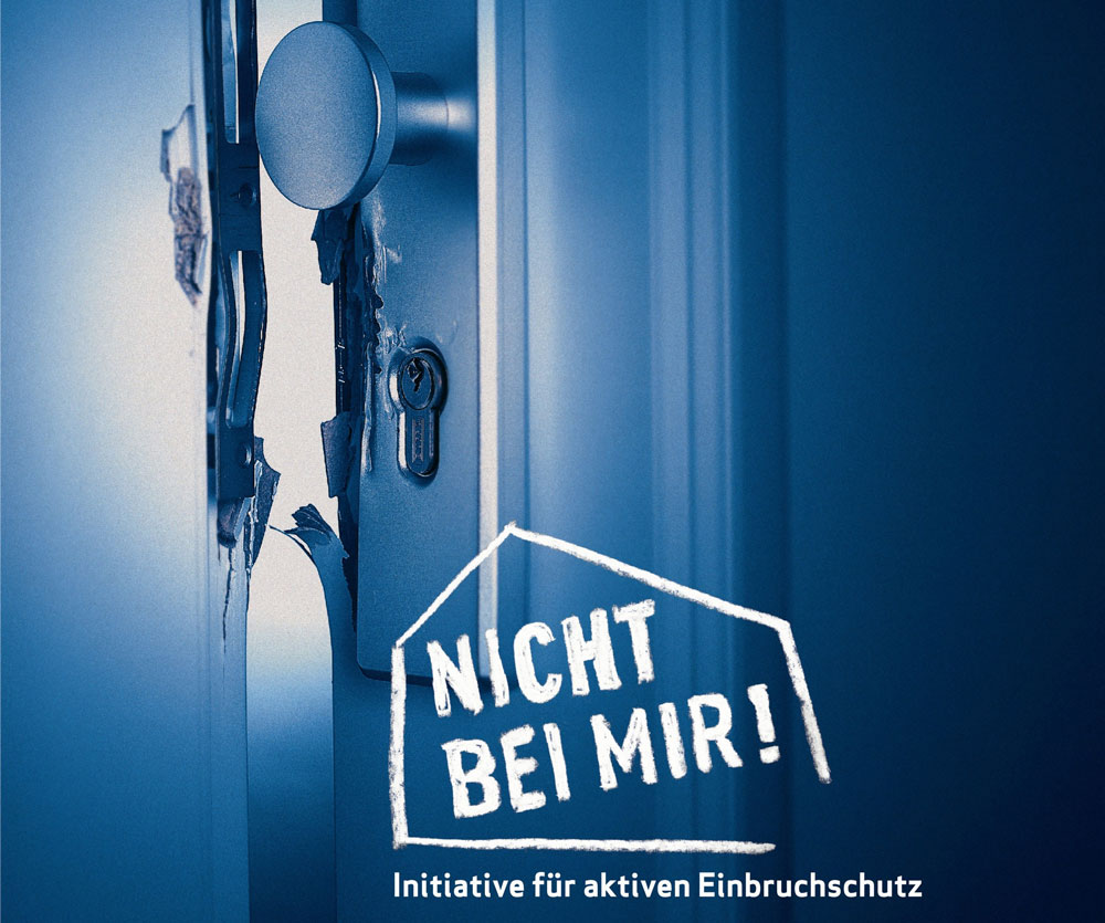 Nicht bei mir · Initiative für aktiven Einbruchschutz
