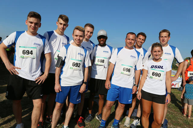 Neun ASAL-Läufer beim 13. Hoch-3-Lauf am Start