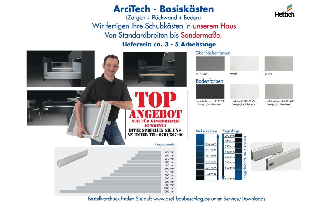 ArciTech – Basiskästen ANGEBOT